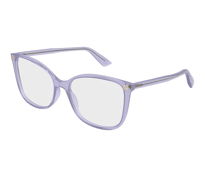 Lunettes de vue Gucci GG0026O 023 55 17 Violet