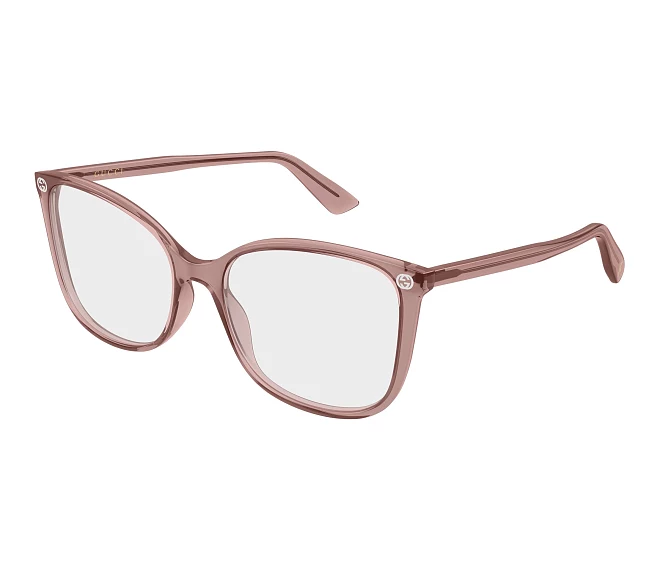 Lunettes de vue Gucci GG0026O 029 53 17 Rose
