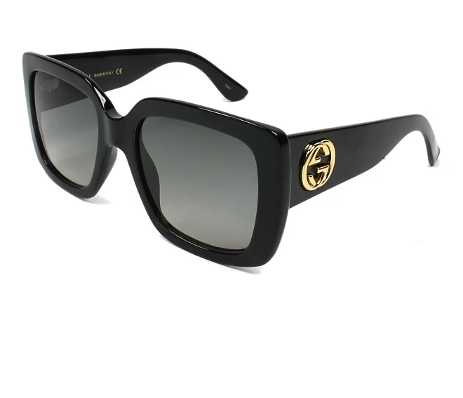 Lunettes de soleil Gucci GG-0141-S-N 001 53 20 Noir