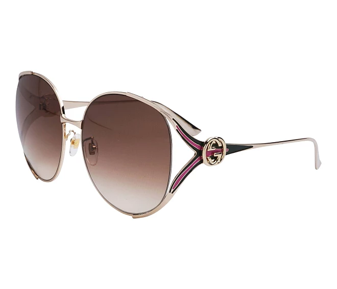 Lunettes de soleil Gucci GG0225S 007 63 17 Or