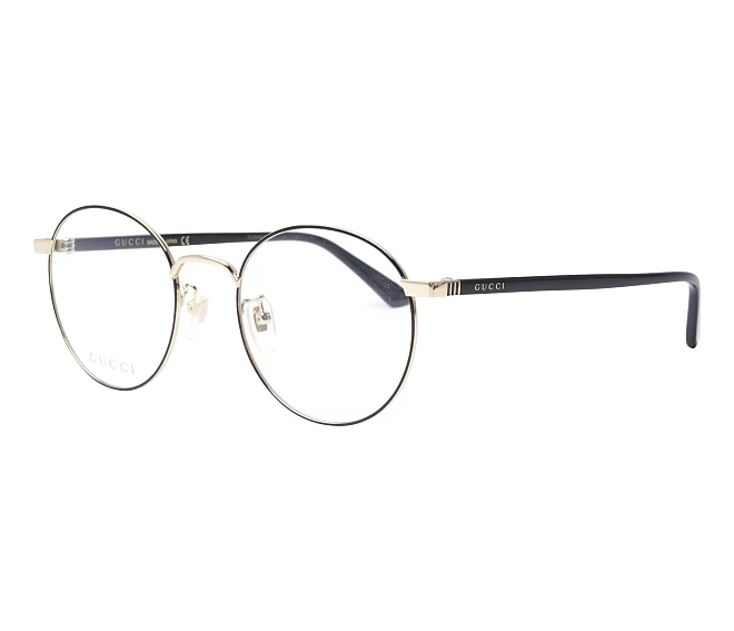 Lunettes de vue Gucci GG-0297-OK 003 52 21 NoirOr