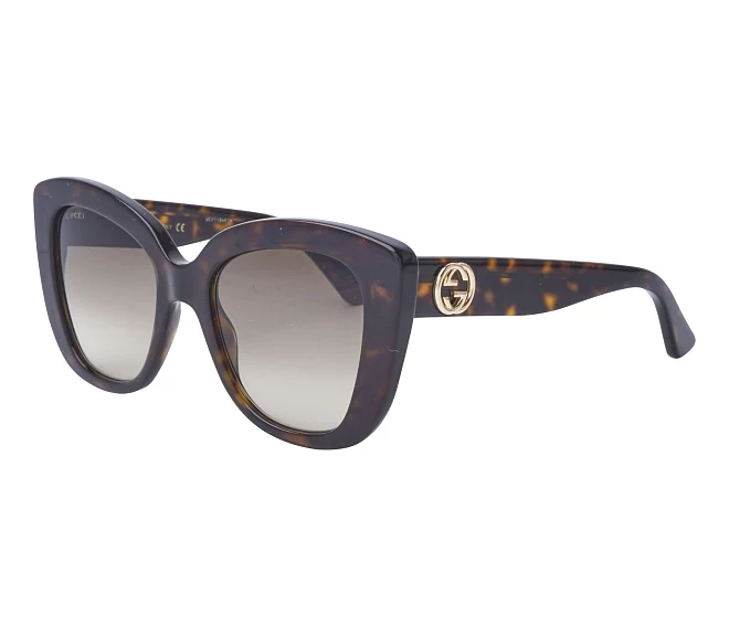 Lunettes de soleil Gucci GG-0327-S 002 52 20 Havane