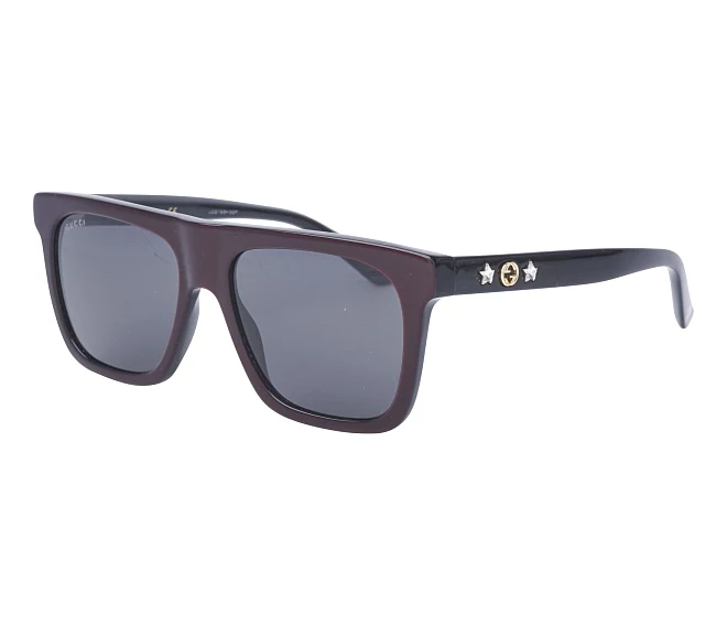 Lunettes de soleil Gucci GG-0347-S 004 54 17 BordeauxNoir