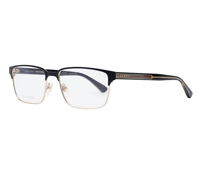 Lunettes de vue Gucci GG-0383-O 004 58 17 NoirOr