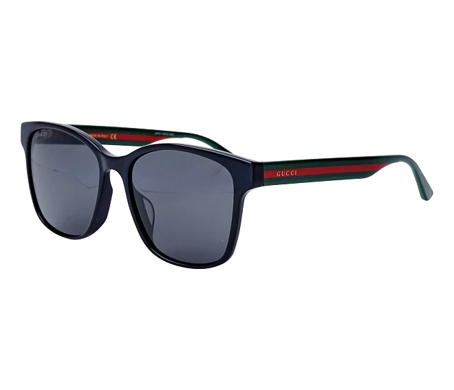 Lunettes de soleil Gucci GG-0417-SK 001 56 17 NoirVert