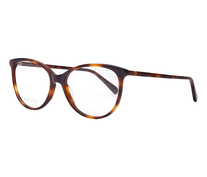 Lunettes de vue Gucci GG-0550-O 006 53 16 Havane