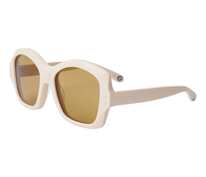 Lunettes de soleil Gucci GG-0624-S 002 57 20 Ivoire