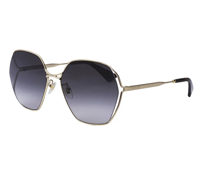 Lunettes de soleil Gucci GG-0818-SA 001 63 17 Or