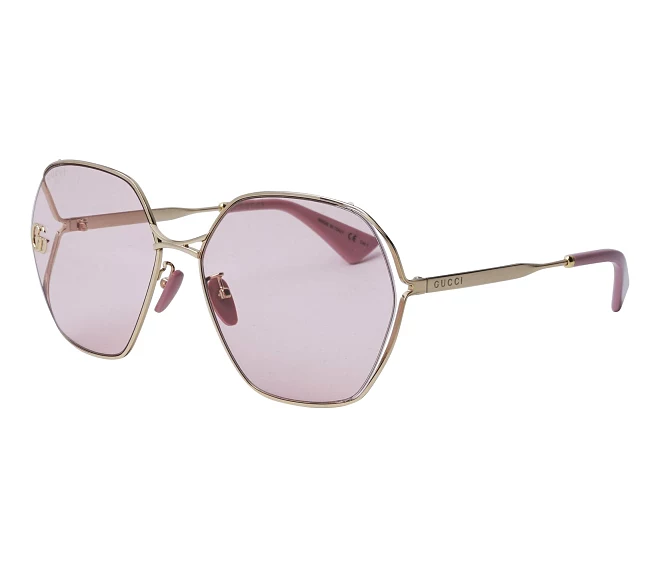 Lunettes de soleil Gucci GG-0818-SA 003 63 17 Or