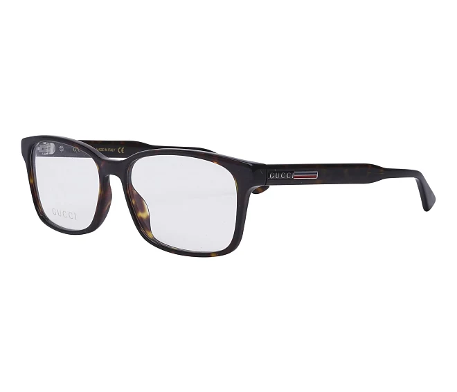 Lunettes de vue Gucci GG-0826-O 005 55 16 Havane