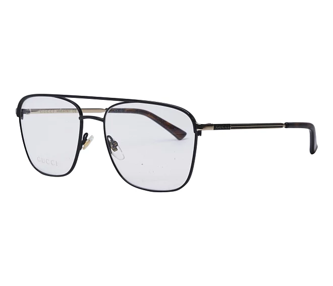 Lunettes de vue Gucci GG-0833-O 001 55 17 NoirOr