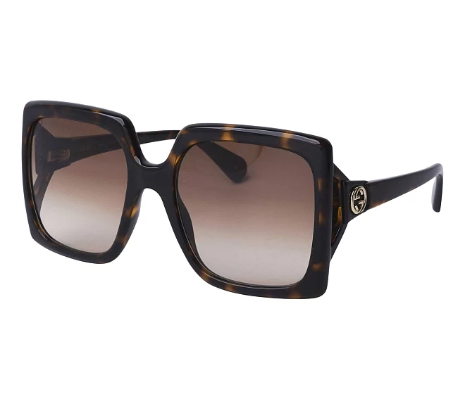 Lunettes de soleil Gucci GG0876S 002 60 20 Havane