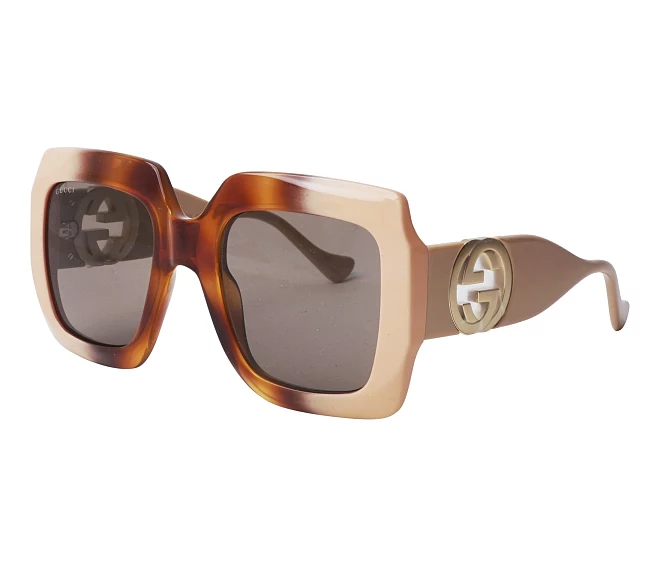 Lunettes de soleil Gucci GG1022S 003 54 23 Havane