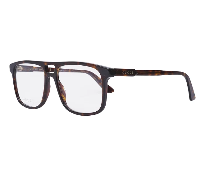 Lunettes de vue Gucci GG1035O 002 55 16 Havane