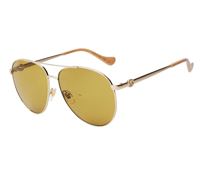 Lunettes de soleil Gucci GG1088S 003 61 14 Or