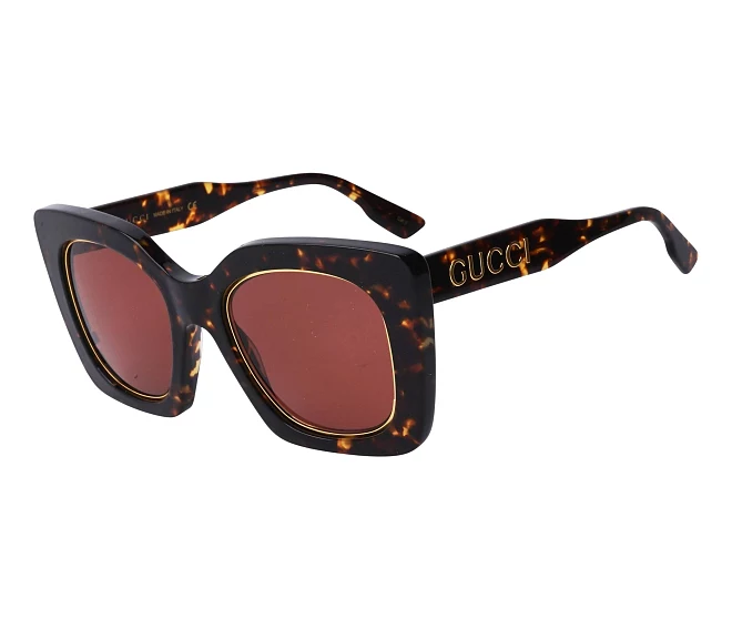 Lunettes de soleil Gucci GG1151S 003 51 23 Havane