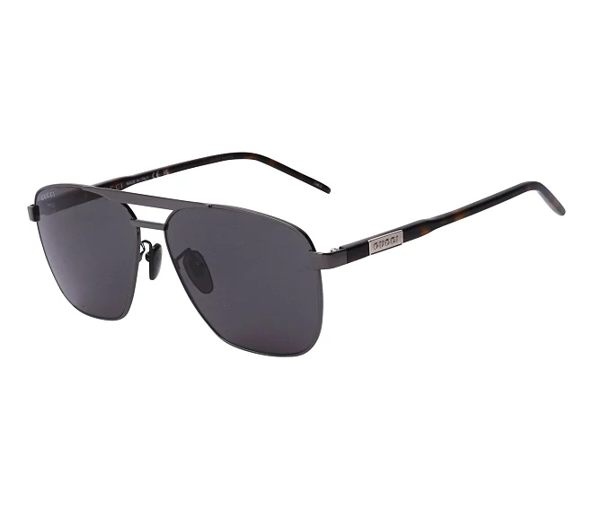 Lunettes de soleil Gucci GG1164S 001 58 13 Ruthénium
