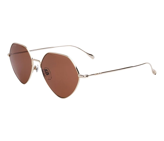 Lunettes de soleil Gucci GG1182S 002 55 15 Or
