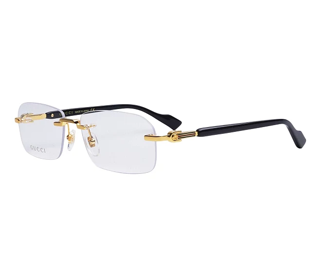 Lunettes de vue Gucci GG1221O 001 56 16 Or