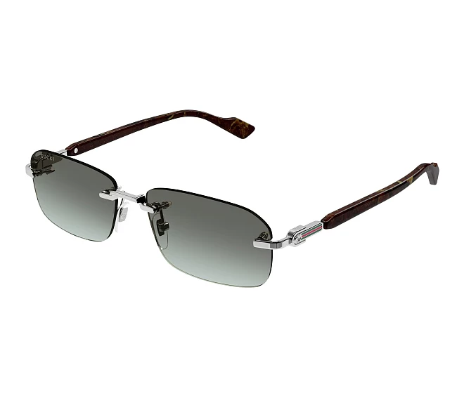 Lunettes de soleil Gucci GG1221S 008 56 16 Argent