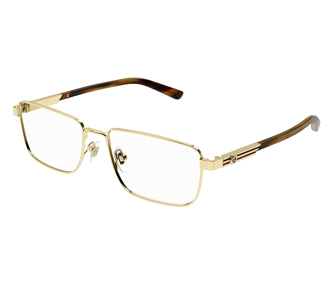 Lunettes de vue Gucci GG1291O 002 55 17 Or