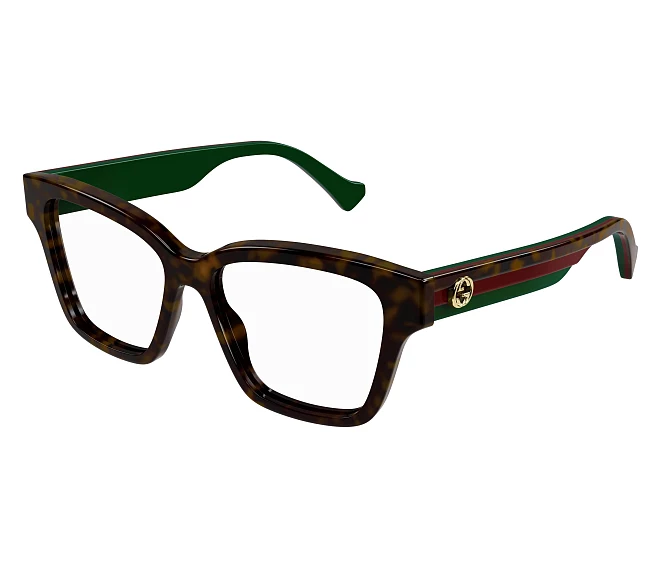 Lunettes de vue Gucci GG1302O 006 55 15 Havane