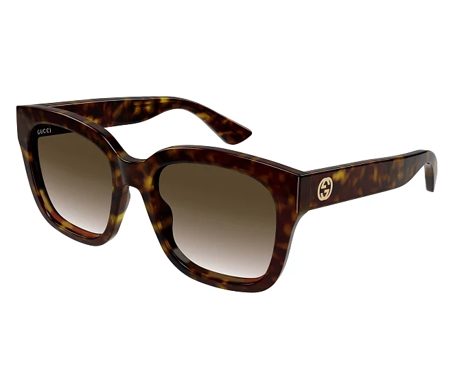 Lunettes de soleil Gucci GG1338S 003 54 19 Havane