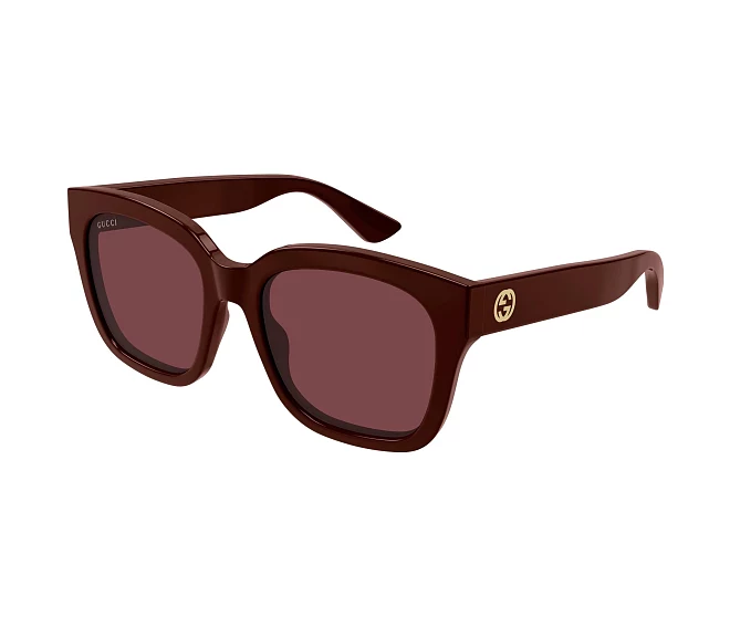 Lunettes de soleil Gucci GG1338S 007 54 19 Bordeaux