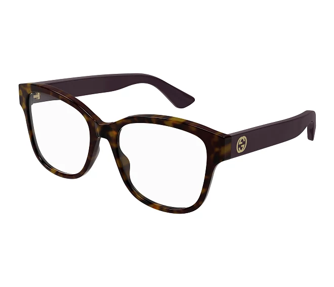 Lunettes de vue Gucci GG1340O 008 54 17 Havane