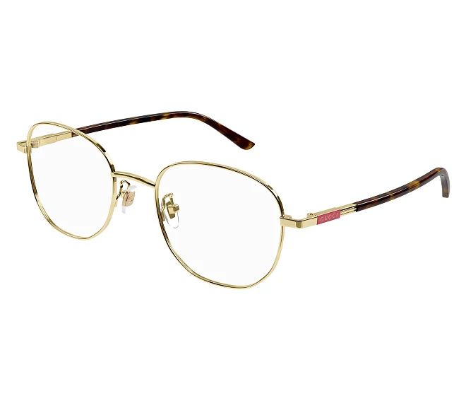 Lunettes de vue Gucci GG1352O 004 53 19 Or