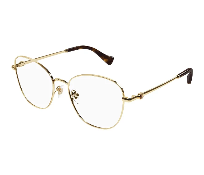 Lunettes de vue Gucci GG1418O 001 55 18 Or