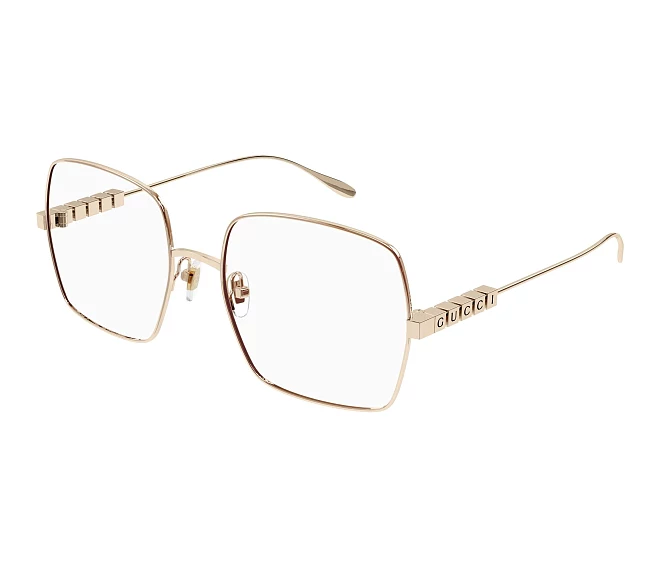 Lunettes de vue Gucci GG1434O 002 55 19 Or