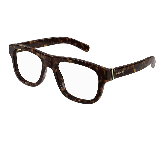Lunettes de vue Gucci GG1509O 002 54 20 Havane