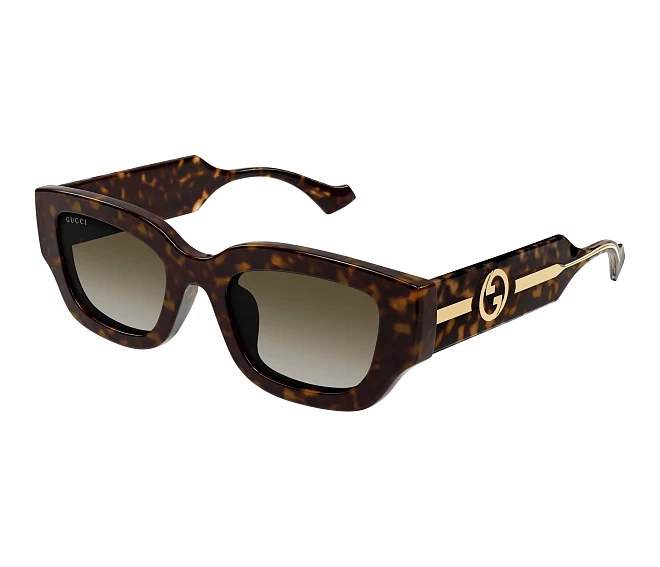 Lunettes de soleil Gucci GG1558SK 002 51 22 Havane