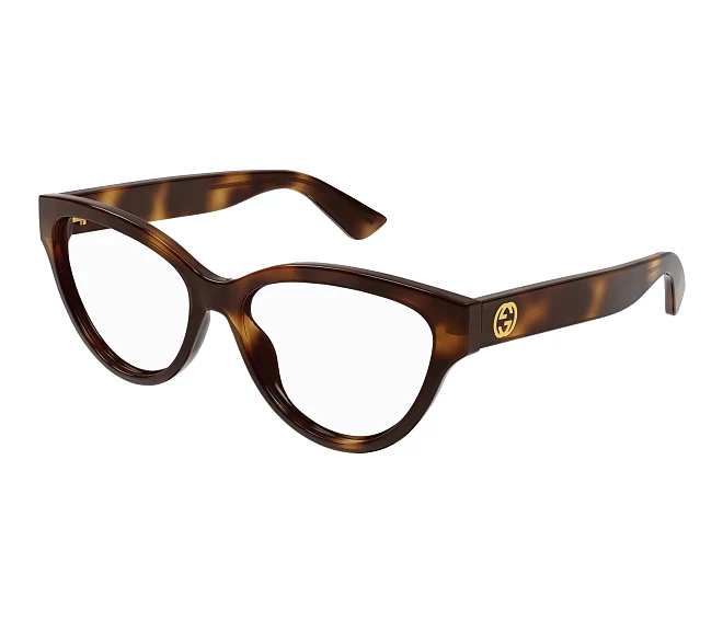 Lunettes de vue Gucci GG1581O 002 55 16 Havane