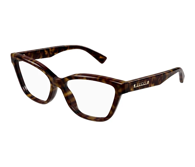 Lunettes de vue Gucci GG1589O 002 55 16 Havane