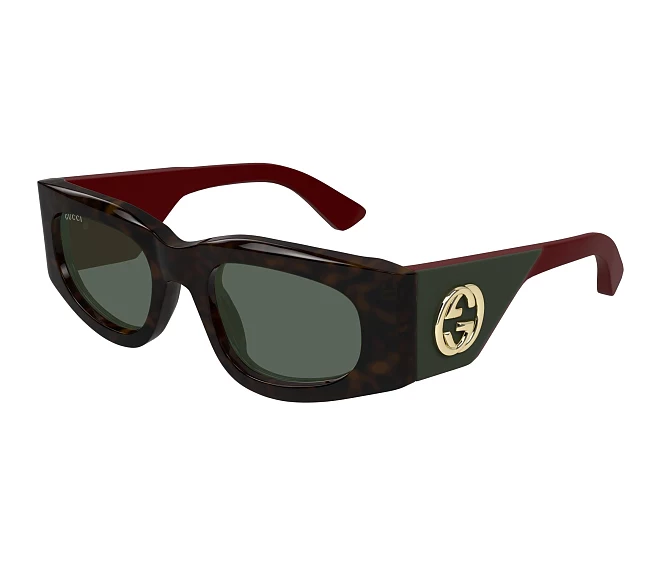 Lunettes de soleil Gucci GG1664S 002 51 21 Havane