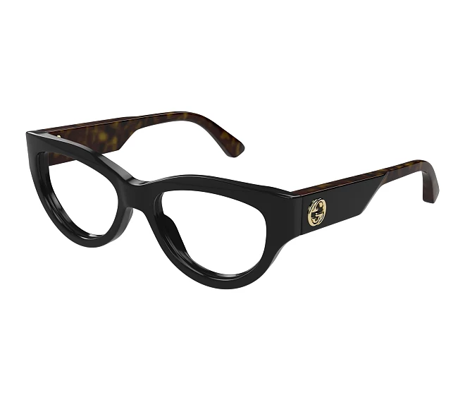 Lunettes de vue Gucci GG1665O 005 53 16 Noir