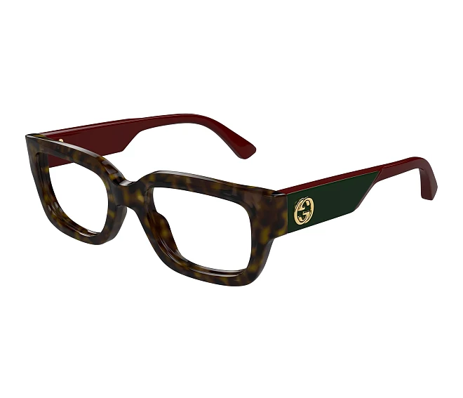 Lunettes de vue Gucci GG1666O 006 53 20 Havane