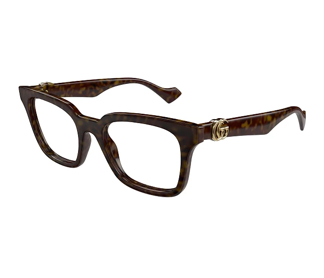 Lunettes de vue Gucci GG1728O 002 51 19 Havane