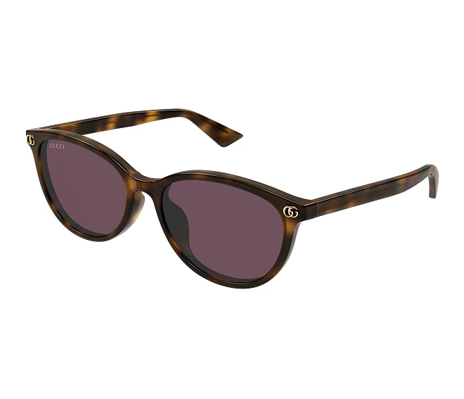 Lunettes de soleil Gucci GG1818SK 002 56 17 Havane