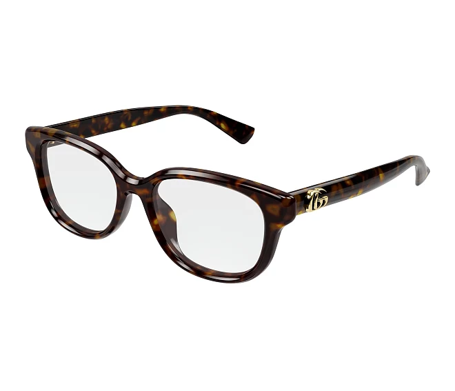 Lunettes de vue Gucci GG1833OK 002 52 17 Havane