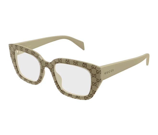 Lunettes de vue Gucci GG2021O 005 50 19 Beige