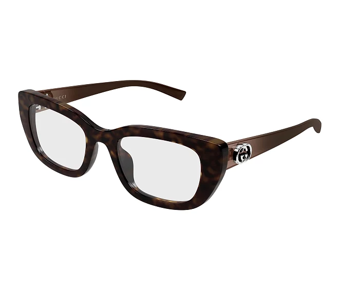 Lunettes de vue Gucci GG2027O 002 52 20 Havane