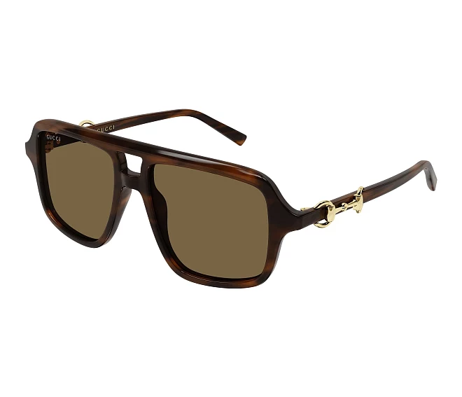 Lunettes de soleil Gucci GG2052S 003 53 16 Havane