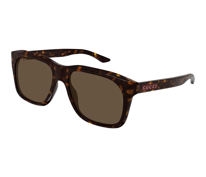 Lunettes de soleil Gucci GG2077S 002 55 17 Havane