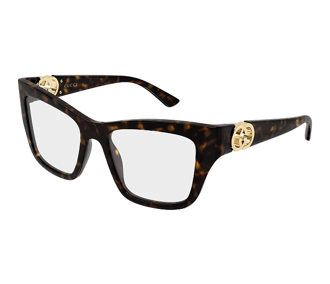 Lunettes de vue Gucci GG2124O 002 52 18 Havane