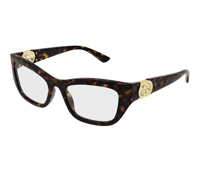 Lunettes de vue Gucci GG2125O 002 52 18 Havane