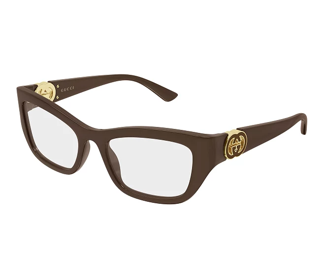 Lunettes de vue Gucci GG2125O 004 52 18 Marron