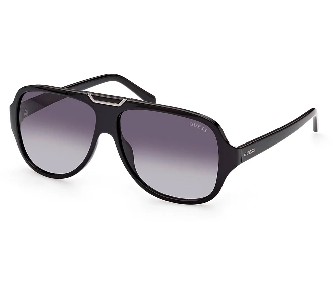 Lunettes de soleil Guess GU00055S 01B 60 12 NoirMétal